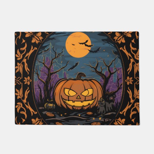 Holloween Door Mat Fußmatte (Vorderseite)