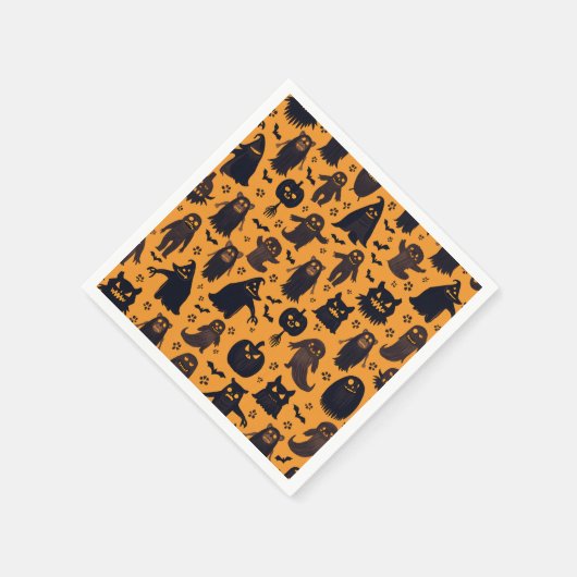 Holloween Napkins Serviette (Ecke)