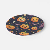 Holloween-Papierplatte Pappteller (Schrägansicht)