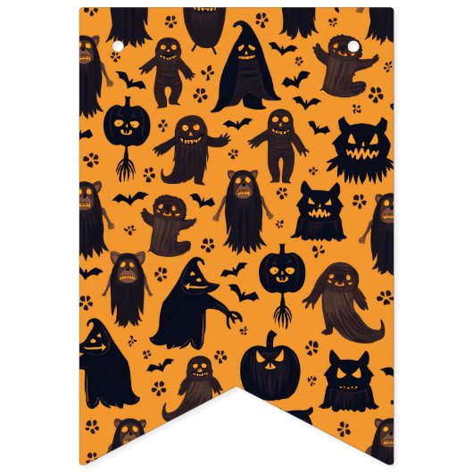 Holloween Party Signers & Banners Wimpelkette (Erste Fahne)