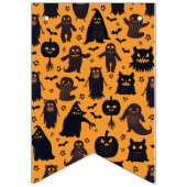 Holloween Party Signers & Banners Wimpelkette (Dritte Fahne)