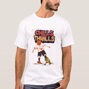 HOLLOWEEN PUMPKIN CHILLS UND THRILLS TSHIRT DESIGN