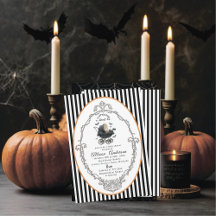 Holloween Pumpkin Little Boo Baby Dusche