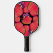 Holloween Vampire Queen Bobbing für Äpfel Pickleball Schläger (Vorderseite)