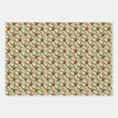 Holly and Evergreens Geschenkpapier Set (Vorderseite 3)