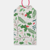 Holly and Joy Foto Geschenkanhänger (Rückseite)