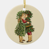 Holly and Mistletoe Kinder Ornament (Vorne)