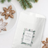 Holly and Pine Wedding Geschenktütchen
