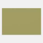 Holly & Basil Wrapping Paper Flat Sheet Set of 3 Geschenkpapier Set (Vorderseite 2)