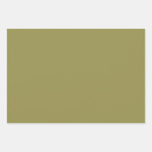 Holly & Basil Wrapping Paper Flat Sheet Set of 3 Geschenkpapier Set (Vorderseite 2)