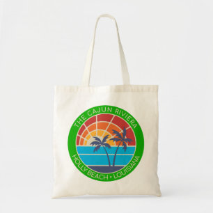 Holly Beach Louisiana Die Cajun-Riviera Tragetasche