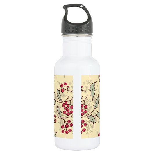 Holly Beerdesign Edelstahlflasche (Rückseite)