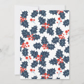 Holly Beere auf Weiß (Vorderseite)