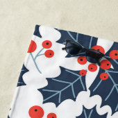 Holly Beere auf Weiß Strandtuch (Beispiel)