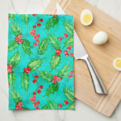 Holly Beere Geschirrtuch (Viertel Falte)