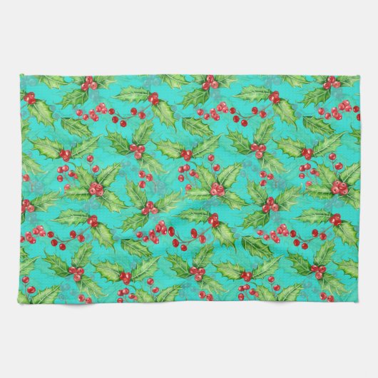Holly Beere Geschirrtuch (Horizontal)