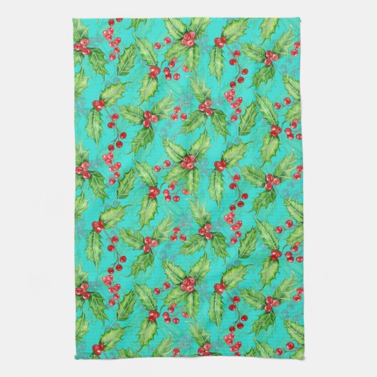 Holly Beere Geschirrtuch (Vertikal)