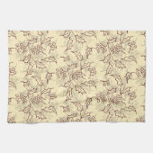 Holly Beries nahtlos Geschirrtuch (Horizontal)