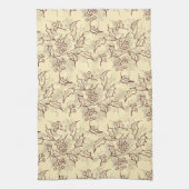 Holly Beries nahtlos Geschirrtuch (Vertikal)