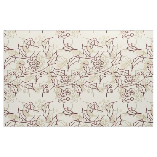 Holly Beries nahtlos Stoff (Fat Quarter (45,7 x 55,9 cm))