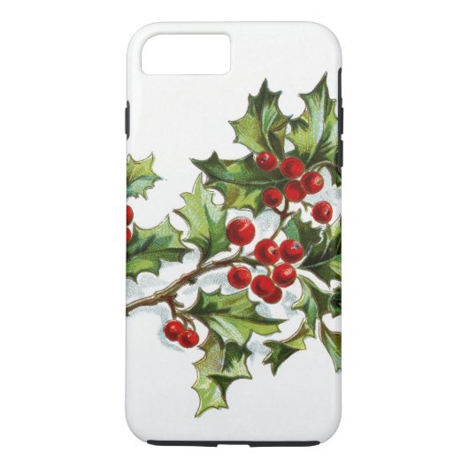 Holly Berries 001 Case-Mate iPhone Hülle (Rückseite)