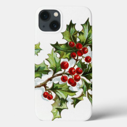 Holly Berries 001 Case-Mate iPhone Hülle (Rückseite)