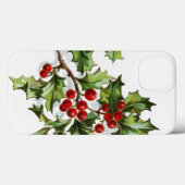 Holly Berries 001 Case-Mate iPhone Hülle (Rückseite (Horizontal))
