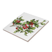 Holly Berries 001 Fliese (Seite)