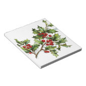 Holly Berries 001 Notizblock (angewinkelt)