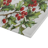 Holly Berries 001 Schneidebrett (Ecke)