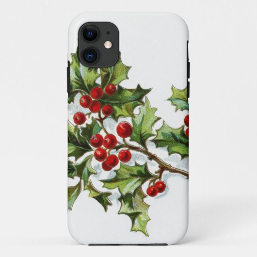 Holly Berries 002 Case-Mate iPhone Hülle (Rückseite)