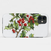 Holly Berries 002 Case-Mate iPhone Hülle (Rückseite (Horizontal))