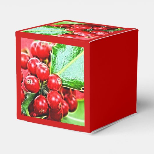 Holly Berries 005 Geschenkschachtel (Rückseite)