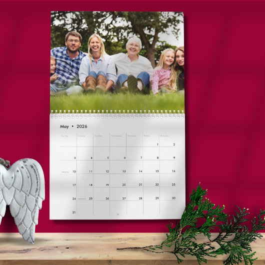 Holly Berries Christmas Calendar Kalender