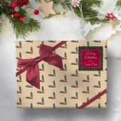 Holly Berries Christmas Geschenkpapier