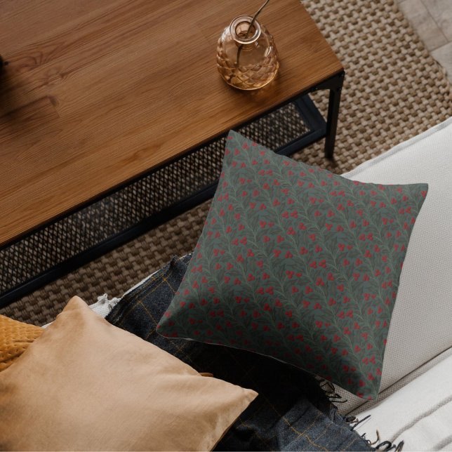 Holly Berries Christmas Kissen (Von Creator hochgeladen)