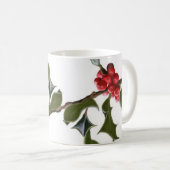 Holly Berries Coffee Tasse (VorderseiteRechts)