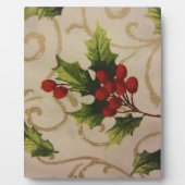 Holly Berries Fotoplatte (Vorderseite)