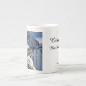 Holly Berries in Snow - Martha's Vineyard Porzellantasse (Vorderseite)