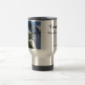 Holly Berries in Snow - Martha's Vineyard Reisebecher (Mittel)