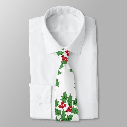 Holly Berries Krawatte (Gebunden)