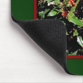 Holly & Berries Mousepad (Ecke)