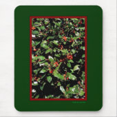 Holly & Berries Mousepad (Vorne)