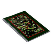 'Holly & Berries' Notebook/Journal Notizblock (Rechte Seite)