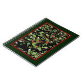 'Holly & Berries' Notebook/Journal Notizblock (Linke Seite)