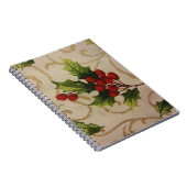 Holly Berries Notizblock (Rechte Seite)