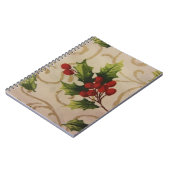 Holly Berries Notizblock (Linke Seite)