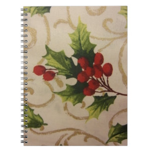 Holly Berries Notizblock