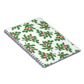 Holly Berries Notizblock (Rechte Seite)