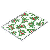 Holly Berries Notizblock (Linke Seite)